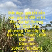 Đất đẹp- giá tốt cần bán gấp lô đất vị trí đăc địa tại tp Buôn Ma thuột , tỉnh Đắk Lắk